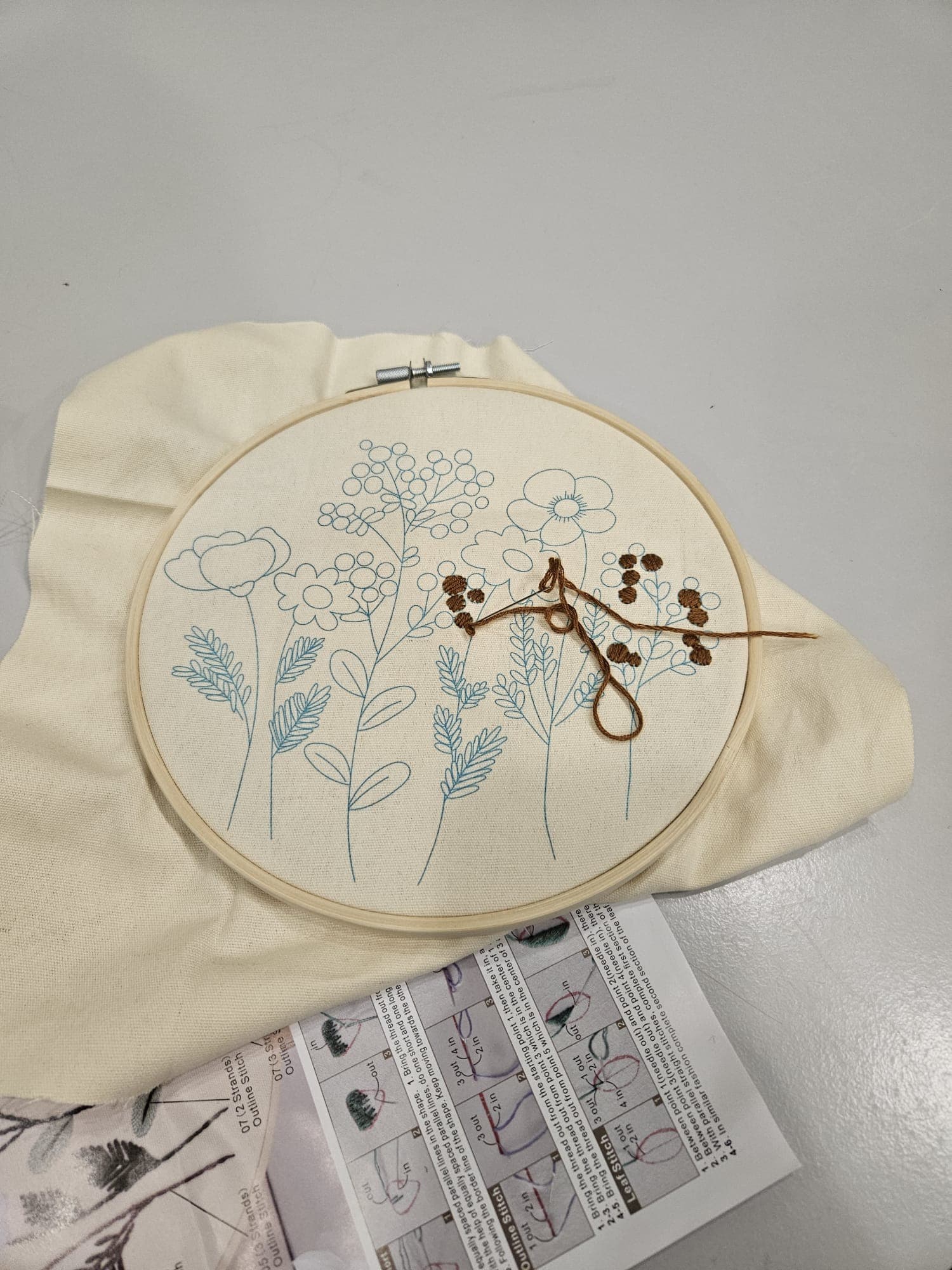 Stickarbeit aus einem MiA-Kurs.