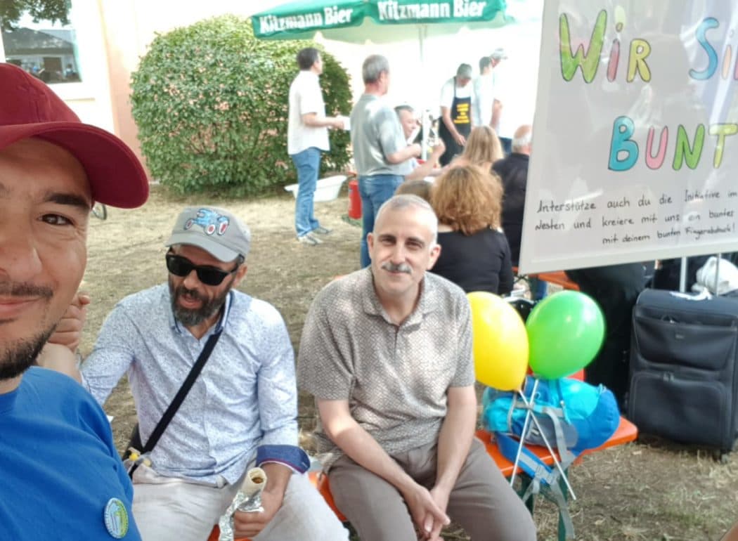 Begegnung und Gespräche beim Stadtteilfest Muggeley.